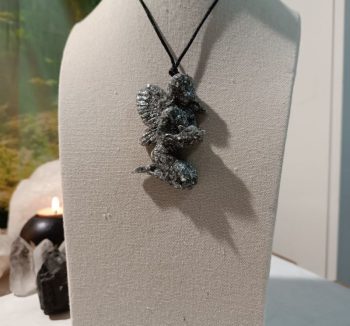 Orgonita colgante 20 cm. Hada 1 ala - 29 gr.