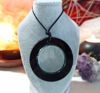 Orgonita MAGNETITA colgante Aro 18 gr. peso
