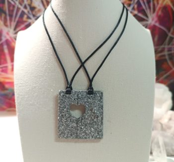 Exclusiva Orgonita colgante divisible corazón 12 gr.