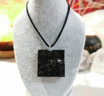 PROTECTOR Personal 5G·6G EMF Colgante Cuadrado 3D