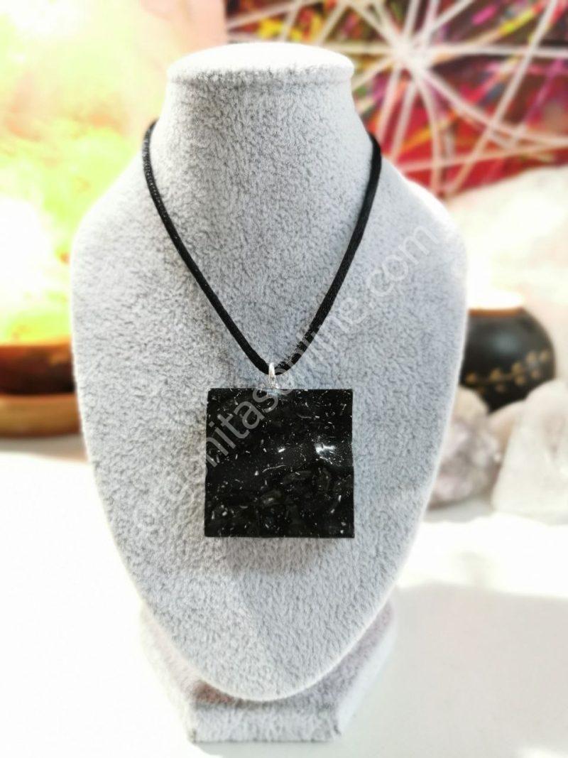 PROTECTOR Personal 5G·6G EMF Colgante Cuadrado 3D