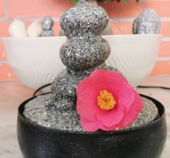 Fuente de Agua Base Protección 5G·6G y Caída de Agua de Orgonita - Electronite