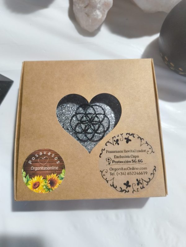 Posavasos Revitalizador de Líquidos [5G.6G] Semilla de la VIDA - Imagen 5