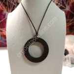 Orgonita colgante Aro Grande VIRUTA PEQUEÑA DE HIERRO  25 gr.