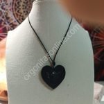 Orgonita MAGNETITA colgante Corazón Ángel 9 gr. peso