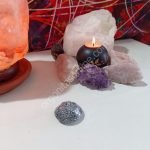 Orgonita Pirámide diamante pequeña 20 gr.