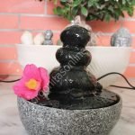 Fuente de Agua Base Orgonita - Electronite y Caída de Agua Protección 5G·6G