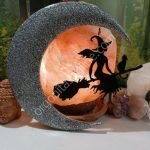 Luna de Orgonita-Electronite con Bruja protección 5G.6G
